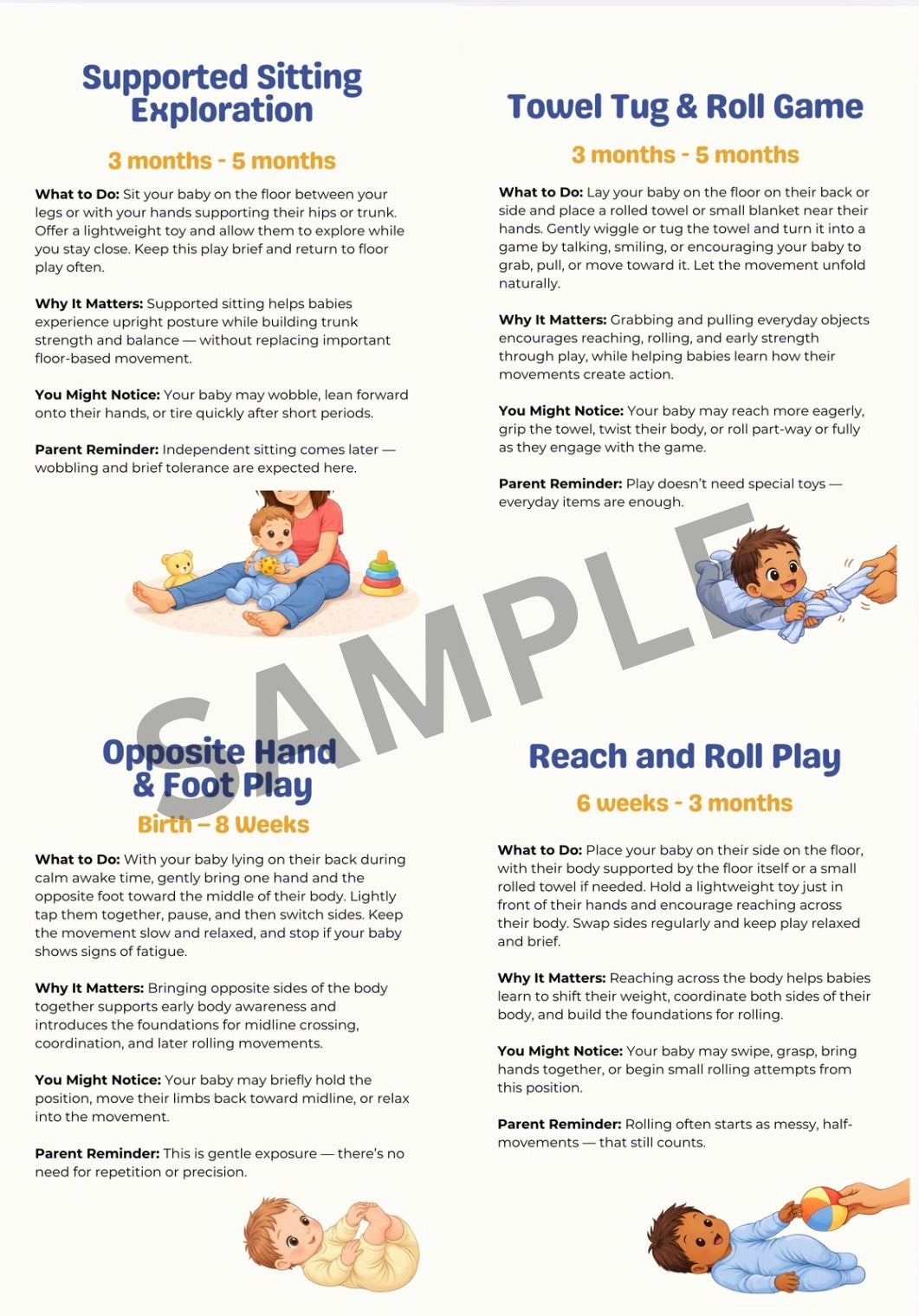 The Thriving Baby Play Deck (0-6 months)